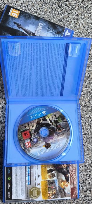 Watchdogs 2/Uncharted 4/Just cause 3 PlayStation 4