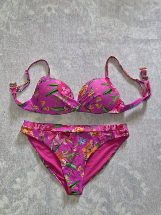 Strój kostium kąpielowy bikini fuksja Medicine S 36