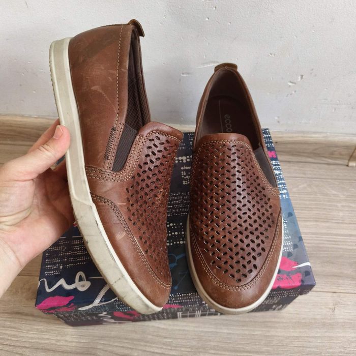 Buty męskie skórzane Ecco
