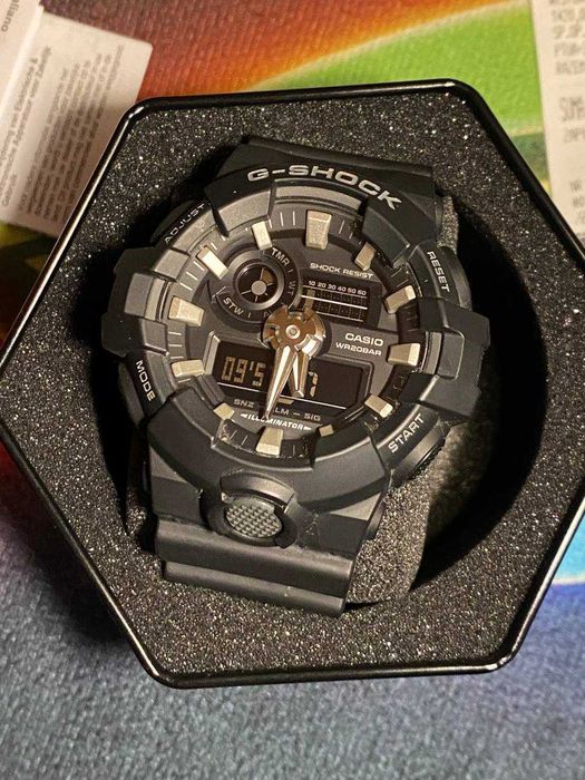 Casio G-Shock GA-700-1BER Full Set Stan Idealny