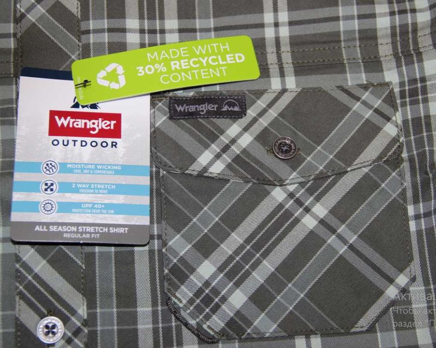 WRANGLER outdoor рубашки оригинал из США р. M, L, XL
