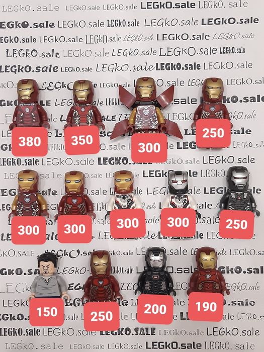 Фигурка Lego (Лего) Iron Man, Железный  человек - ОРИГИНАЛ