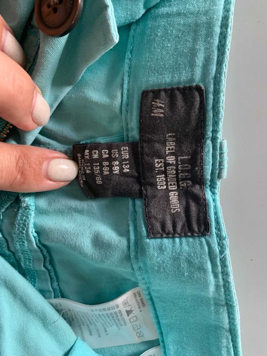 Szorty, krótkie spodenki 134, H&M