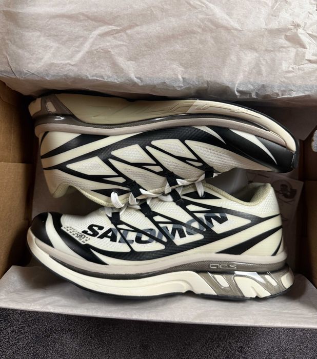 !!WOW!! Кросівки Salomon XT-6 x Maison Margiela MM6 White Black