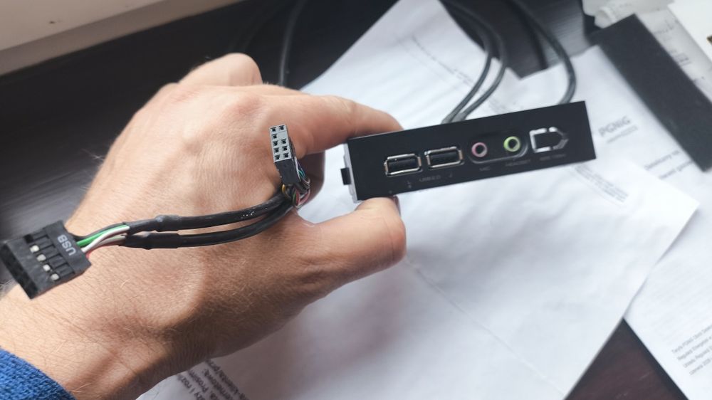 panel przedni usb 2.0 audio
