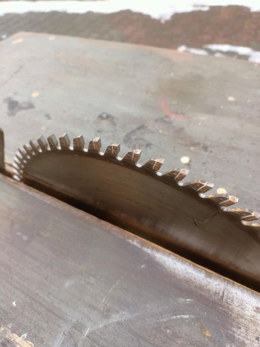 Piła tarczowa, krajzega na siłę