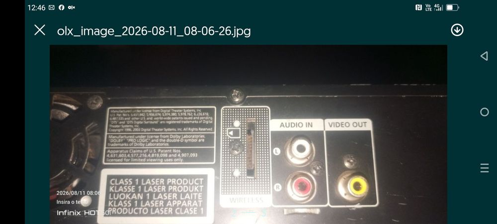 Sistema suround usado424075055585699847