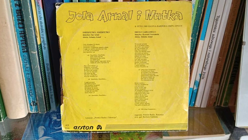 Jolanta Arnal - Smerfetko, smerfetko Arston AS 016 stan dobry