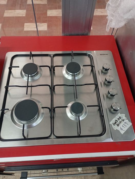 Placa nova a gás marca Infiniton com instalação
