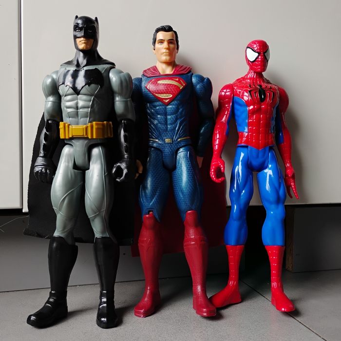 DC Figurki Superman Batman Spiderman