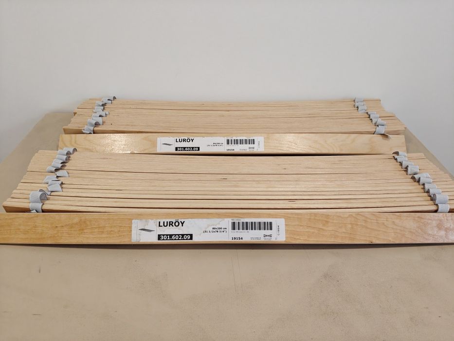 Estrado de ripas 160x200 cm, LUROY IKEA