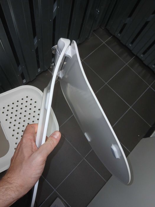 Deska sedesowa biała x2