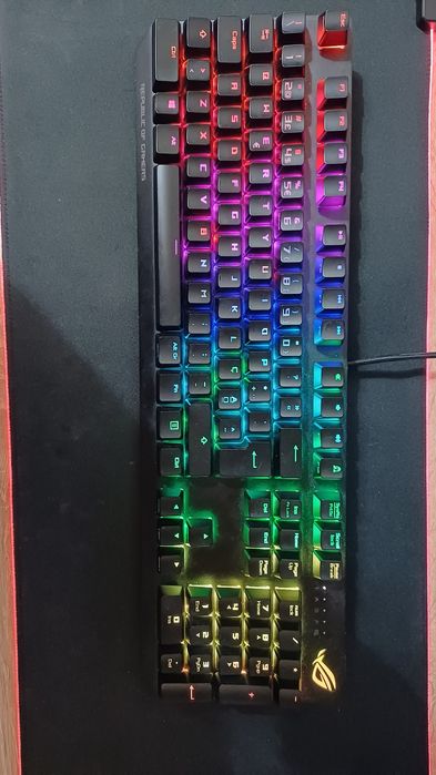 Teclado asus rog strix scope