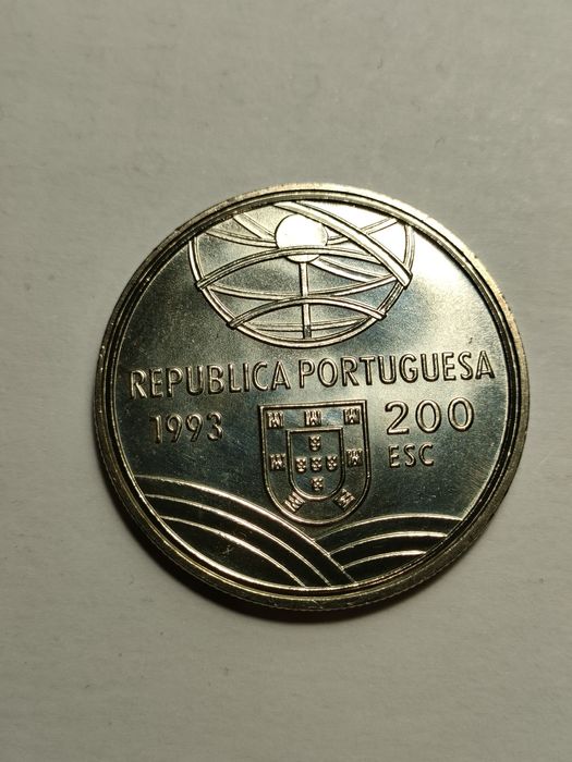 Moeda 200 Escudos IV Série Descobrimentos - Primeira Espingarda 1993