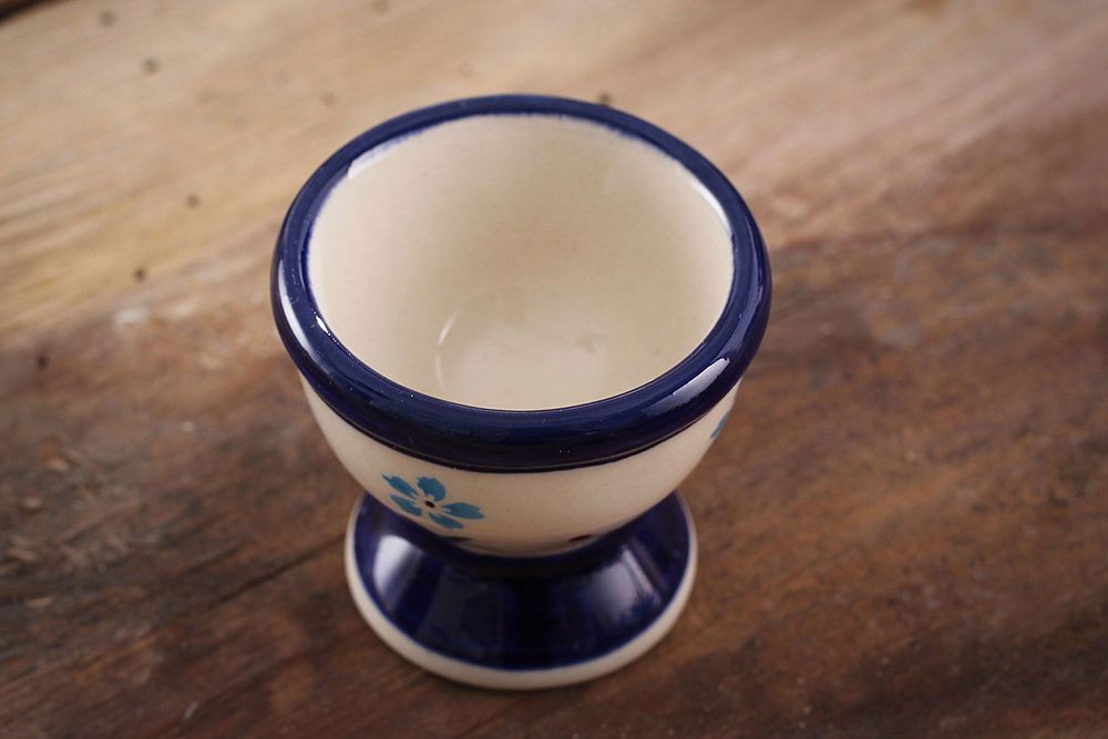 Kieliszek na jajko Bolesławiec - dek. 168A / ceramika sklep Poznań