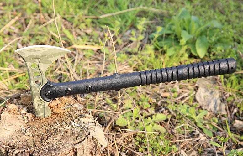 TOPOREK TOPÓR siekiera Tomahawk Survival Nóż Camo 38cm