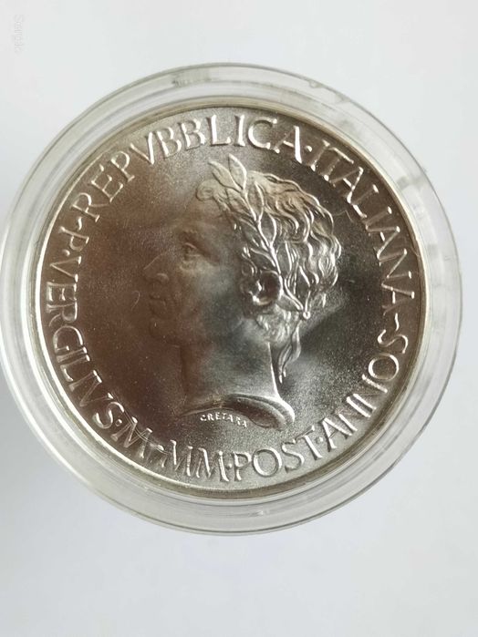 Moeda de 500 liras de Itália  Лот 181