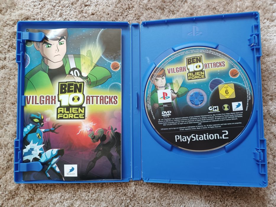 Ben 10 Vilgax Attacks (PlayStation 2)