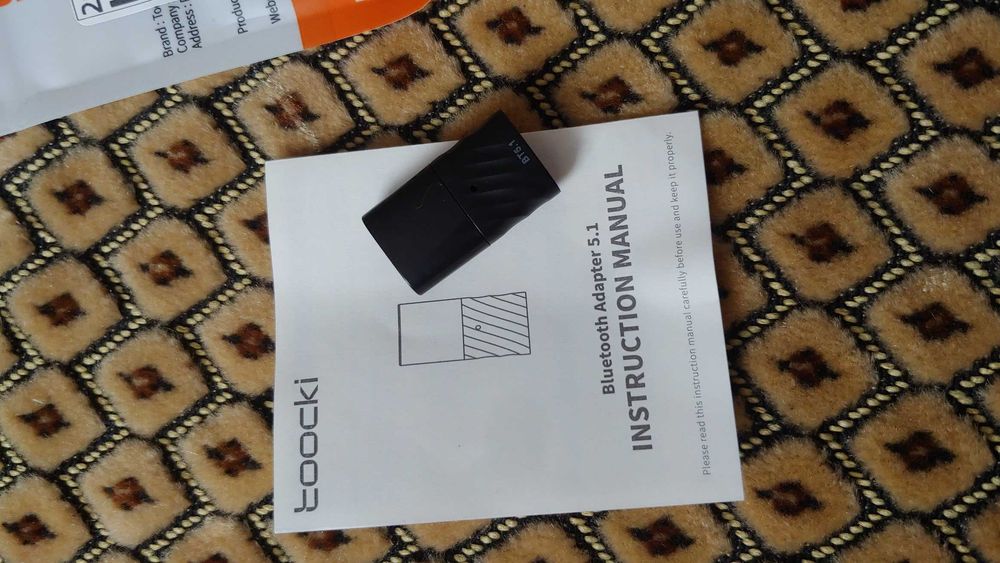 Bluetooth 5.1 Toocki Usb адаптер Фирменный качество Новый