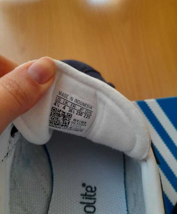 Adidas gazelle azul marinho novas c/ etiqueta