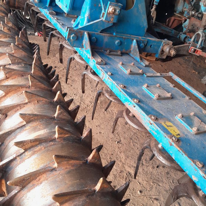 Brona wirowa agregat aktywny uprawowo siewny Rabewerk 3 metry