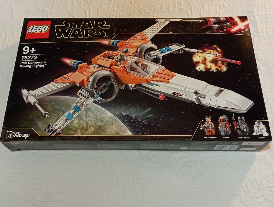 lego star wars 75273 poe damerons x-wing starfighter selado