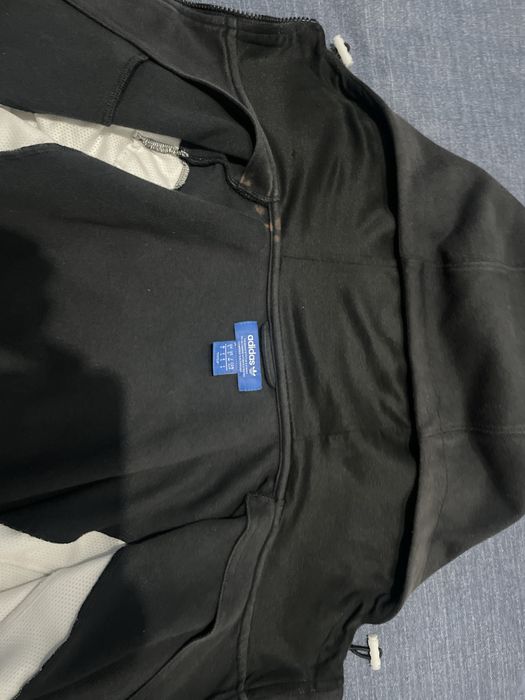 Casaco Adidas Preto e Branco