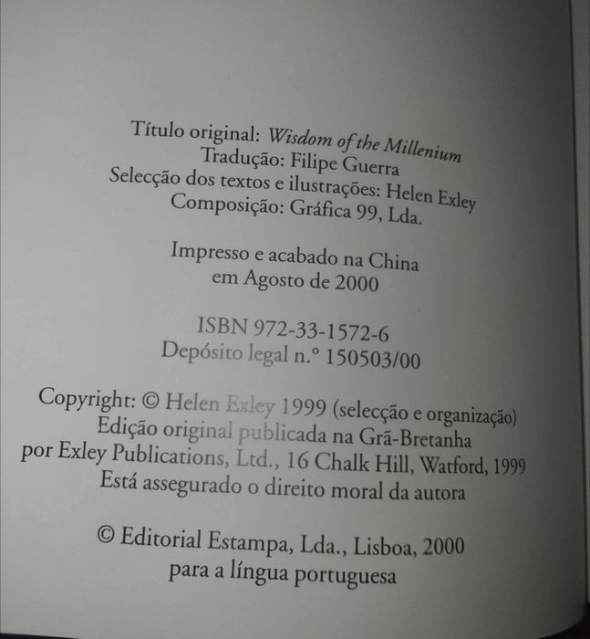 Sabedoria do Milénio