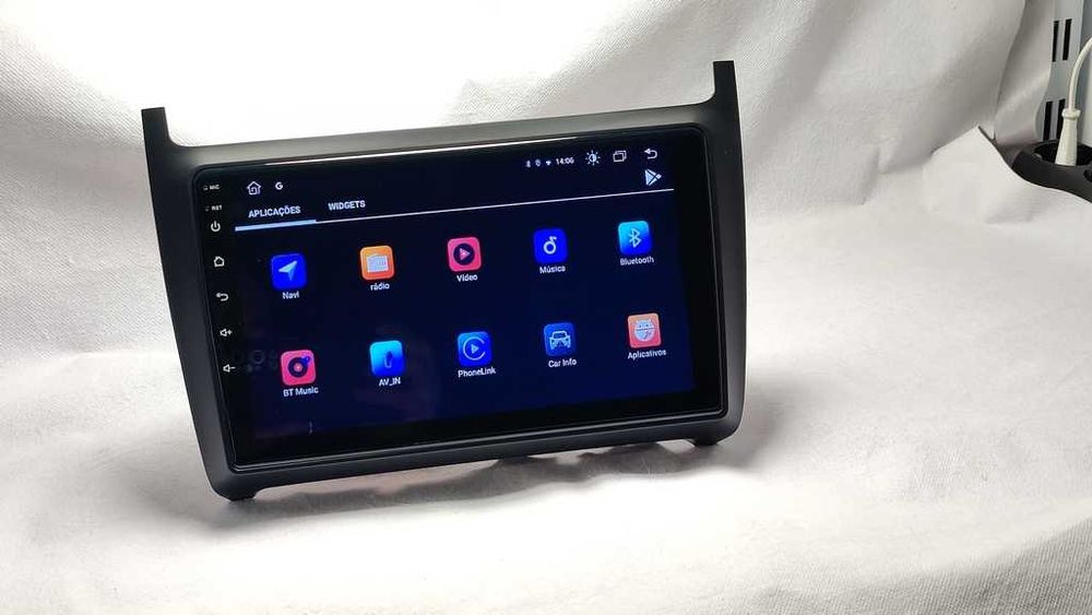 Radio 2 DIN Android VW Volkswagen Polo 5 Sedan 6r - Novo