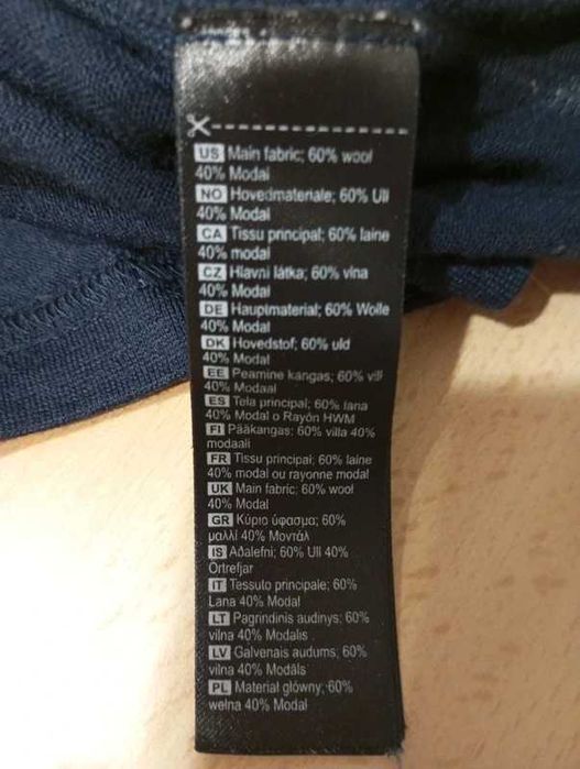 Karii Traa Dziewczęca Bluzka termoaktywna 60% Merino rozm.152/12lat
