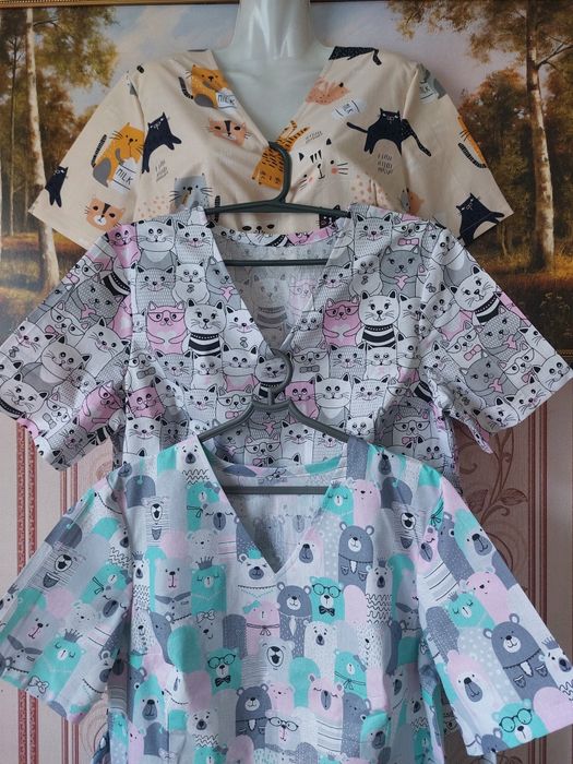 медицинская  кофта, куртка, блузка