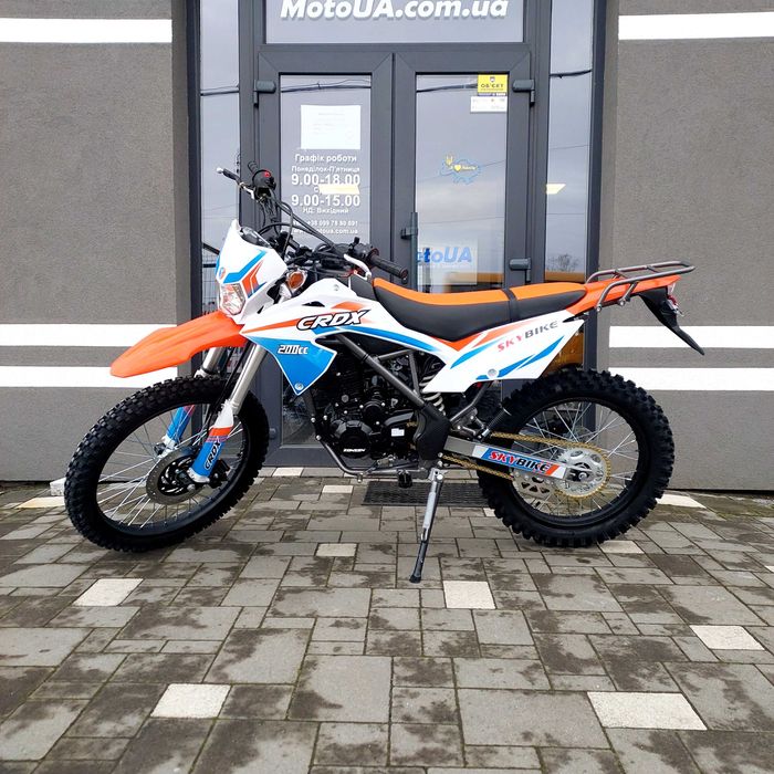 Мотоцикл Skybike CRDX-200, 2025 р., 21/18, 15к.с., гарантія, доставка