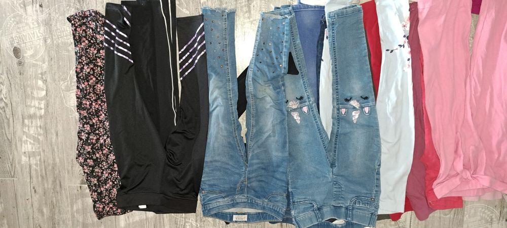 Spodniemlegginsy dla dziewczynki 116 122