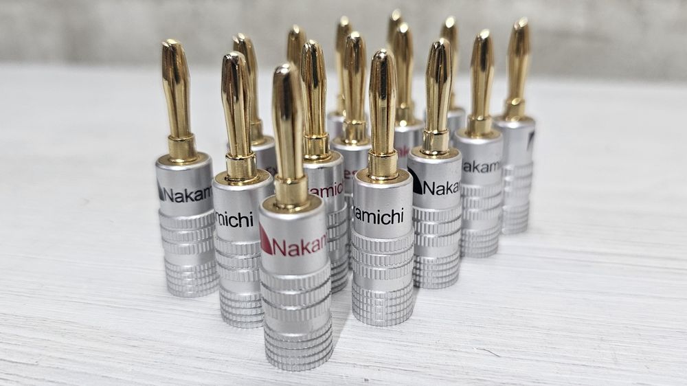 Кабель акустичний мідний 2×4.0mm/2.50mm. Kонектори Nakamichi Japan!