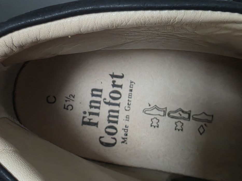 Komfortowe skórzanne botki buty  Fin Comfort r.38,5
