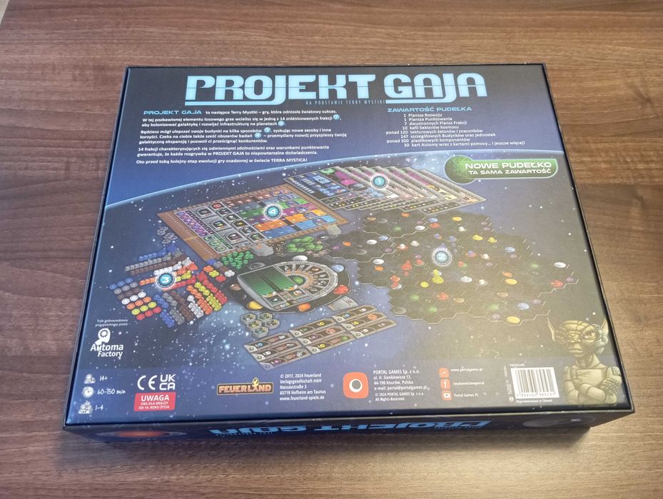 Gra planszowa Projekt Gaja