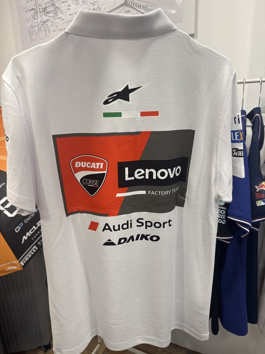 Polos lindos lenovo audi/ducati, a estrear, varias cores e tamanhos