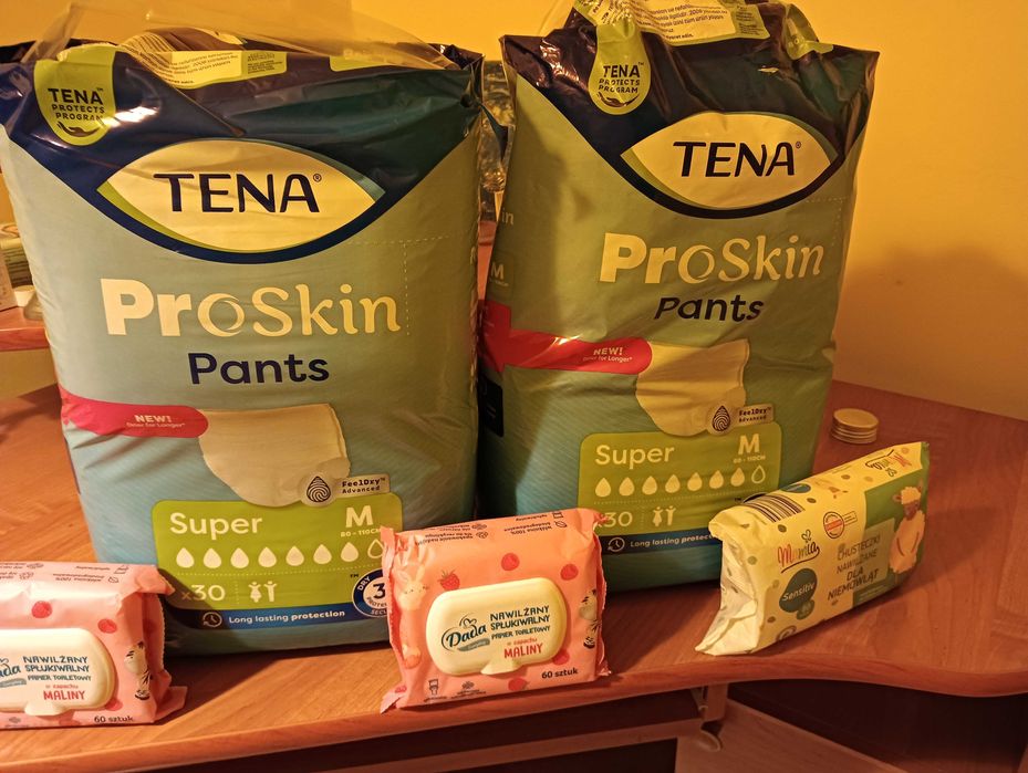 Majtki chłonne TENA ProSkin Pants Super M