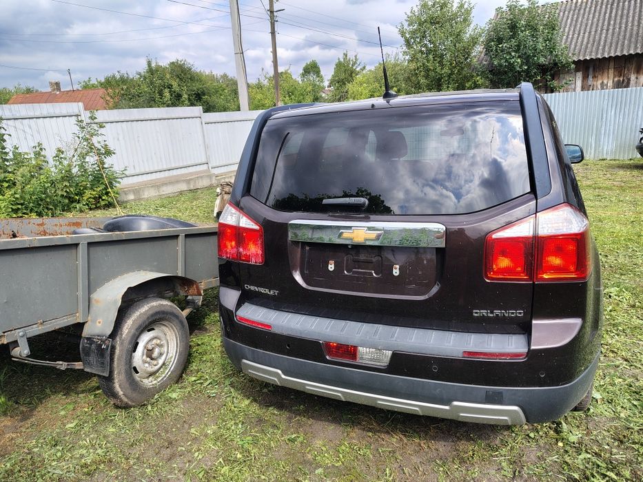 Шевроле  орландо  2012 р. Машина   нерозтаможина  пробіг  120  тисяч