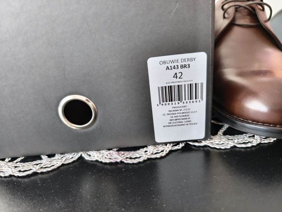 Buty męskie nowe Recman