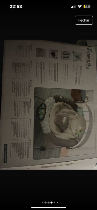 Baloiço bebé ingenuity