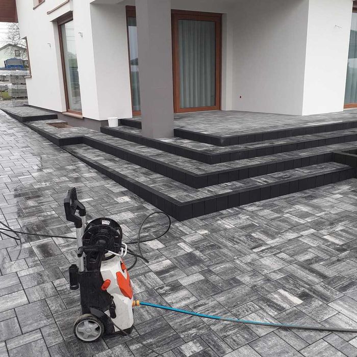 Układanie kostki brukowej,kompleksowo brukarstwo