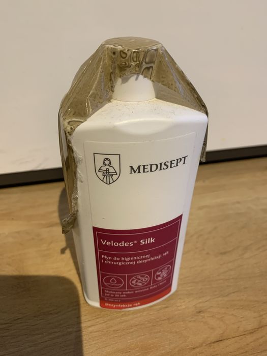 Medisept Velodes silk płyn do dezynfekcji rąk 500ml nowy