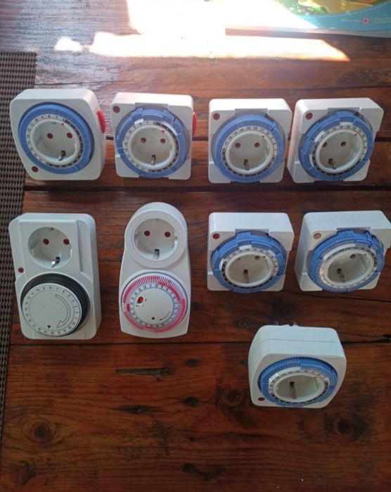 Механічні розетки таймер