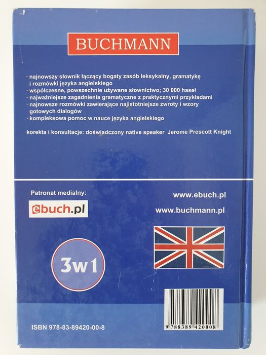 Książka Słownik Angielsko- Polski Polsko-Angielski. BUCHMANN