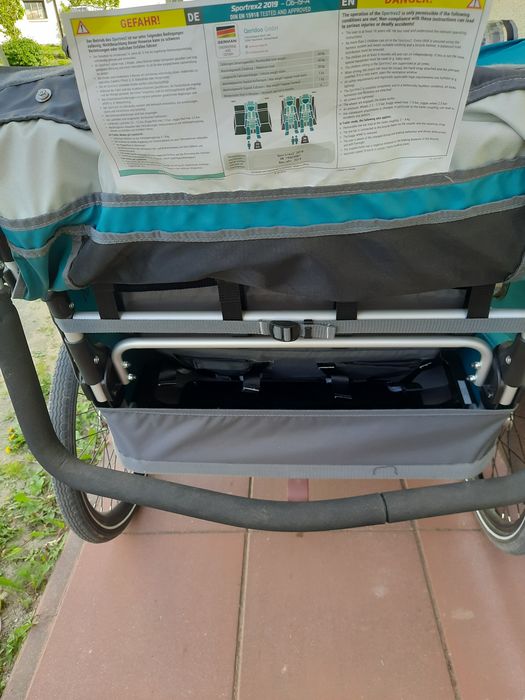 Przyczepka rowerowa Qeridoo sportrex 2