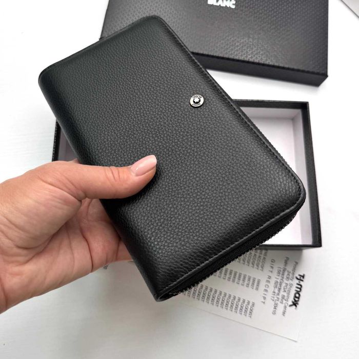 Кошелек с Натуральной кожи MONTBLANC, гаманець MONTBLANC