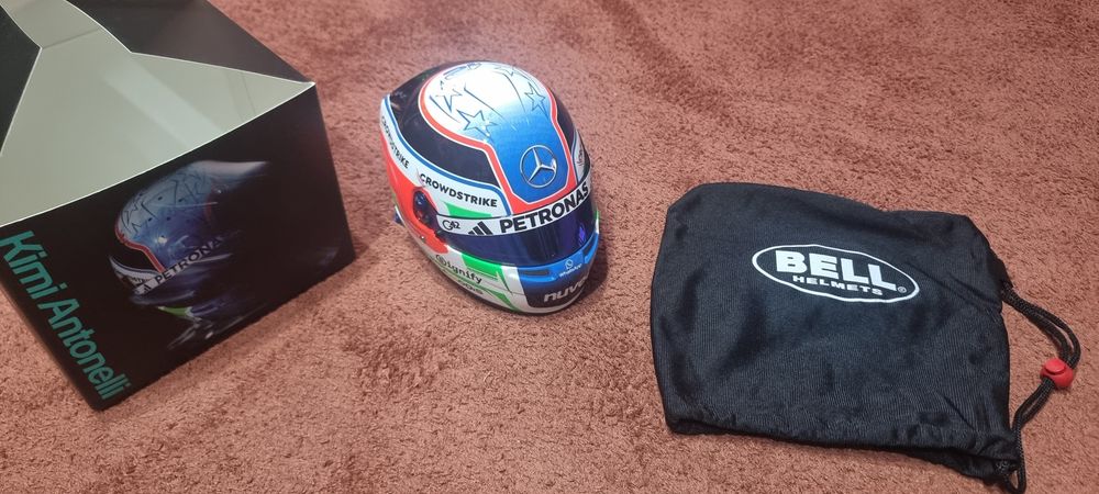Capacete Bell 1/2 Kimi Antonelli como novo