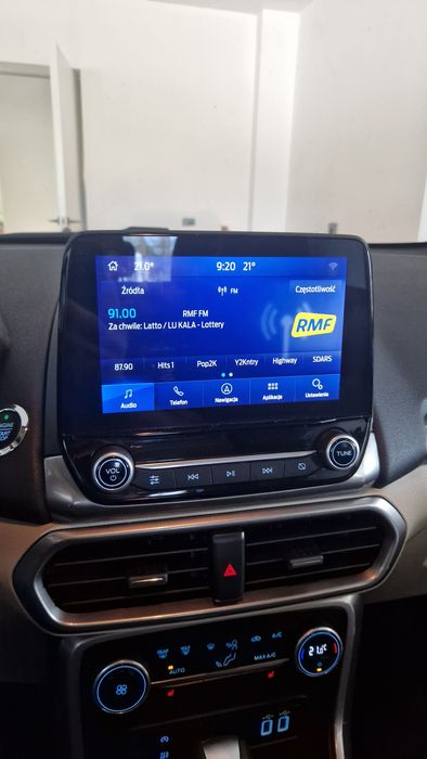 Mapa Polskie menu Ford Sync2 Sync3 Syn4 Odjazd