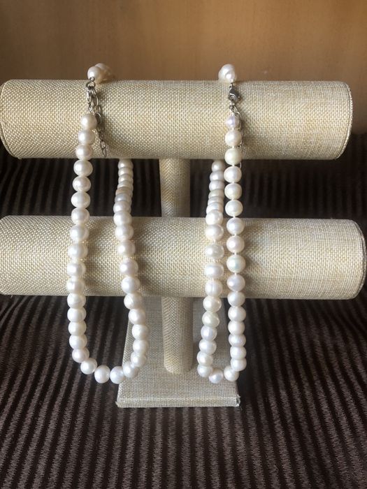 Бусы и   браслеты из натурального перламутра и жемчуга